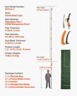 Vevor Manual Pole Saw Extendable Tree Pruner 7 3-27 Ft Fiberglass Pole Scissors