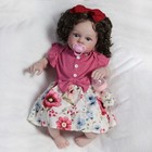 22  Real Alive Reborn Baby Dolls Cute Girl Doll Handmade Lifelike Newborn Doll