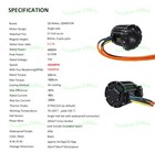 Qs138-c V3 90h 4kw Mid Drive Motor With Gearboxkit nd72680 Fardriver Controller 