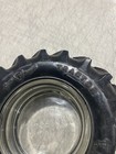 Vintage Firestone Tractor Tire Ashtray Embossed Glass Insert All Traction Champ