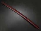 Japanese Katana Saya Wine Red Scabbard 76cm Unused