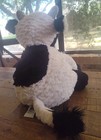 Jellycat Fuddlewuddle Calf Cow Black White Stuffed Animal Plush 12  Tall Sitting