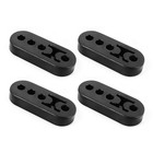 4pcs Car Rubber Exhaust Hanger  0 47  4 Holes Adjustable Muffler Hanger 