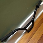 Black Mongoose Outer Limit Freestyle Bmx Handlebars Chrome Old School Bike