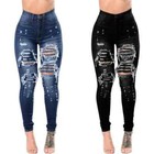 High Waist Ripped Skinny Jeans For Women     Autumn 2023 Fashion