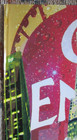 Sexy Girl Beer Poster   Olde English 800 Malt Liquor  Busty Asian In City Lights