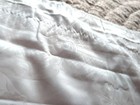 Ralph Lauren Fairchild White Gardenia Cotton Sateen Euro Pillow Sham New