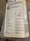 Vintage Sheet Music Magazine July August 1991 - Songs And People America Loves