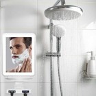 Large Fogless Shower Mirror With Light  Anti-fog  Led  Wall Mount  Dimmable  