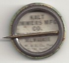 Vintage Advertising Pin   I Wear K-z Shoes Pin Pinback Button W  Backpaper 1896