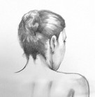 Figure Drawing Sketch Female Art Pose Of Woman 14    X 16     Original Signed