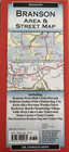 New Branson Missouri Road Map   Area downtown street   Aaa gmj gm Johnson