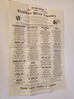 Vtg Map 1956 Feather River Country Plumas County Ca Tourist Chamber Of Commerce 