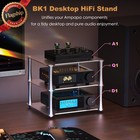 Ampapa Mini Desktop Hifi Stand For A1 D1 Q1 Amplifier Dac Preamp Aluminum Stack
