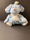 Vintage 1980   s Fisher Price Puffalump Blue Puppy Dog Stuffed Plush Toy