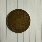 1933 Chicago Worlds Fair Good Luck Coin - Excellent Condition