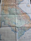 Rare Southeast Asia Briefing Map Army Map Service 1960 s Vietnam