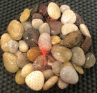 4lb Of Mixed Polished Rocks - Tumbled Stones Gemstone Healing And Reiki Medium