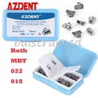 50sets Azdent Dental Orthodontic Buccal Tubes 1st Molar Mbt Roth 022 Monoblock