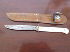 Vintage Yellowstone Park Souvenir Knife With Sheath