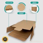 9 X 6 X 3 Thick Premium Brown Boxes No Tape Required Fast Shipping 9x6x3