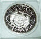 1970 Missouri Founding 150th Year Anniversary Silver Commemorative Medal  1499