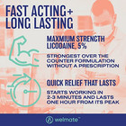 Welmate 5  Lidocaine Numbing Cream  Topical Pain Relief 6oz Exp 02 26