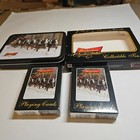 Budweiser Clydesdales Playing Cards 2-deck Set Beer Sealed Nos Anheuser Busch