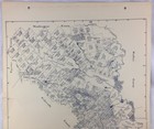 Antique General Land Office Map Austin County Texas Showing Plats   