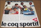 1987 Kool   The Gang Le Coq Sportif Print Ad Advertisement Vintage 10  X 12 