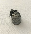 Vintage Pewter Thimble Mw Mcmillan   Wife - Cupid   Hearts W Moving Part