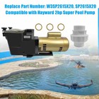 W3sp2615x20 Single Speed 2 Hp 115 230v Pool Pump Pool 2  And 1 5  Inlet   Outlet