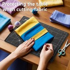 Artat Self Healing Cutting Mat  12inch X 18inch 18 l X 12 w  Green black