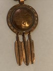 Vintage Native American Style Copper Necklace 10 Inches Long