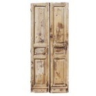 Reclaimed Pair Of 40    Solid French Doors  19th Century  Ned1823