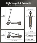 Navee Gt3 Electric Scooter For Adults  20mph  31 Miles Range 10  Tires  Commuter