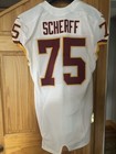 2016  Brandon Sherff Washington Redskins Game Used Worn Football Jersey Size 48l