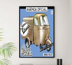 Vespa - Vintage Automobile Racing Poster