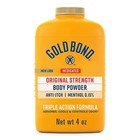 2 Gold Bond Medicated Body Powder Original Strength Triple Action Anti-itch 4oz