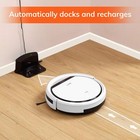 Ilife V3s Pro Robot Vacuum Cleaner  Tangle-free   Low Pile Carpet pearl White