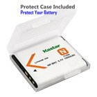 Kastar Battery Lcd Dual Charger For Sony Np-bn1 Bc-csn Sony Cyber-shot Dsc-w650