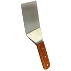 Square End Grill Spatula With Wooden Handle  7 1 2-inch
