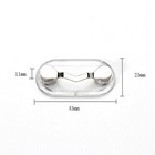 Magnetic Eye Glass Holder Spectacle Sunglasses Clip Badge Hang Magnet Hook Shirt