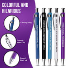 Demotivational Funny Pens - Snarky Gag Gift For Coworkers   Friends   Ballpoint