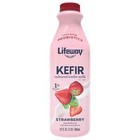 4 Bottles Lifeway Strawberry Lowfat Kefir Milk Drink Probiotics Size 32 Oz 4-pck