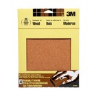 3m   60 Grit  Coarse  Wood Sandpaper    9  X 11     pack Of 4 