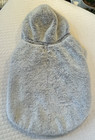 Nwot  Medium Dog Grey Pet Jacket Pet Winter Hoodie Warm Puppy Clothes Fur Hood