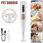 Dog Paw Fur Trimmer Low Noise Cordless Electric Pet Hair Clippers For Cat   Dogs