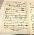 Tennessee Waltz Piano Sheet Music Vintage 1948 Patti Page Redd Stewart