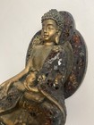 Rare 1500s Antique Burmese Dry Lacquer Buddhist Buddha Statue Ratnasambhava